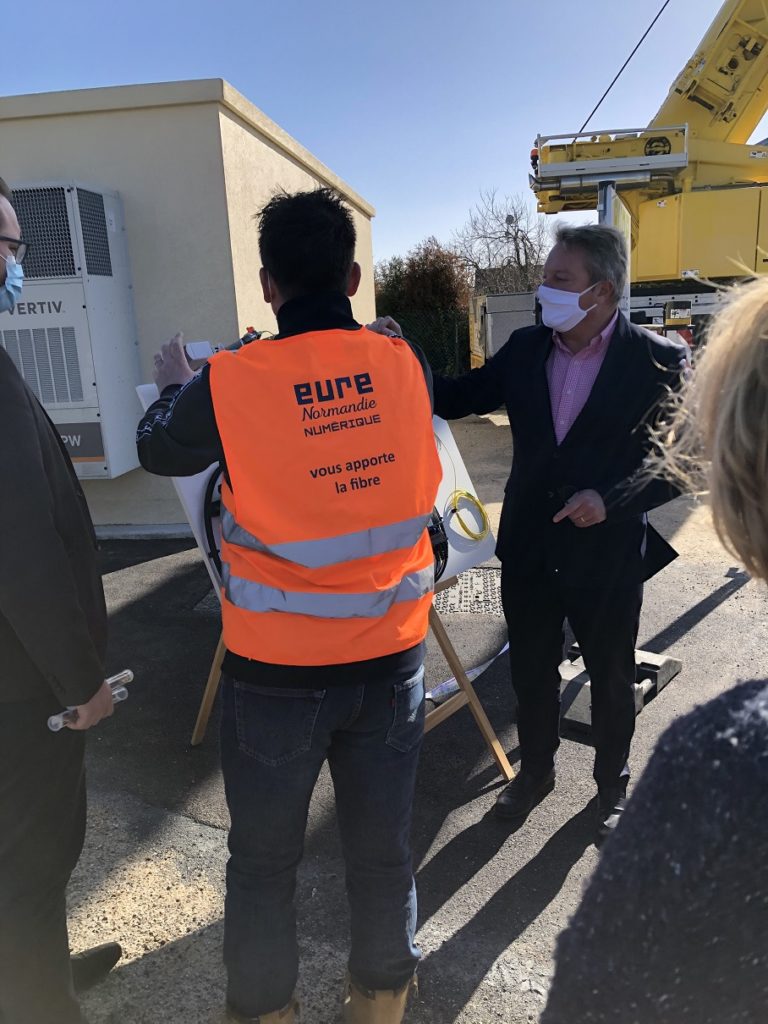 Eure Normandie Numérique vous apporte la fibre
