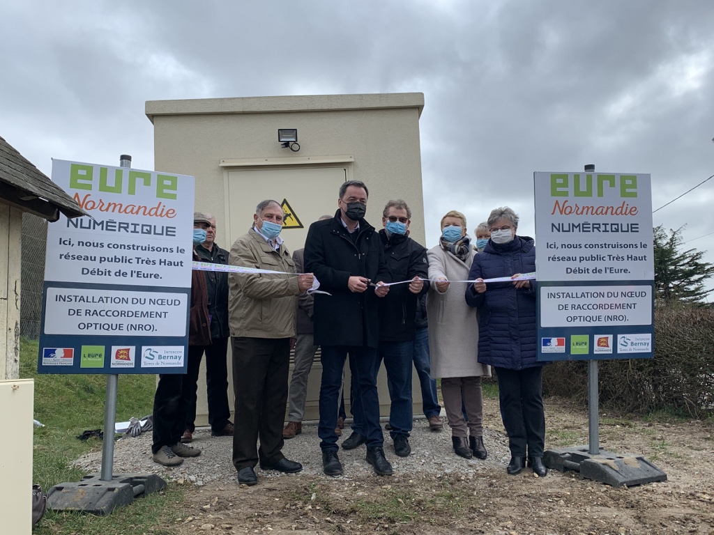 Inauguration d'installation NRO