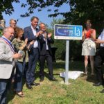 Dévoilement du panneau fibre Eure Normandie Numérique