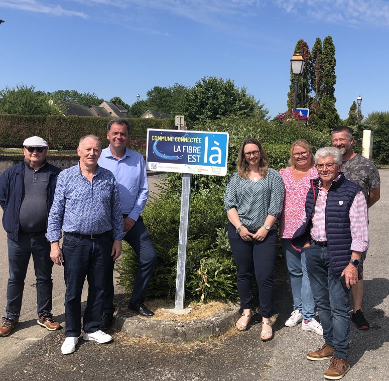 Fibre à Brestot avec Eure Normandie Numérique