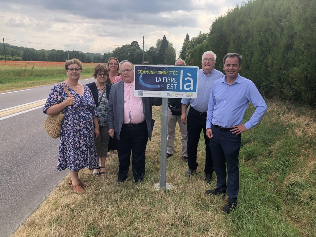 La fibre Eure Normandie Numérique sur le canton de Gisors