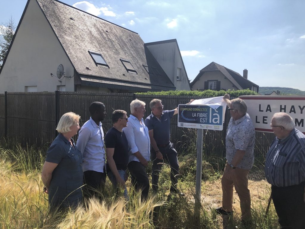 Inauguration d'Eure Normandie Numérique sur la fibre