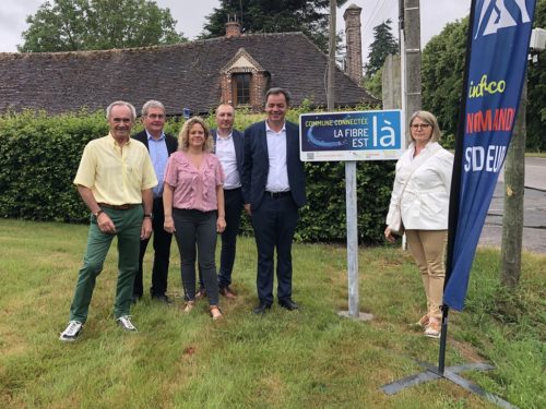 Armentières sur Avre, commune connectée à la fibre