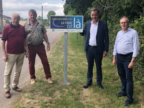 Inauguration fibre à Beuzeville