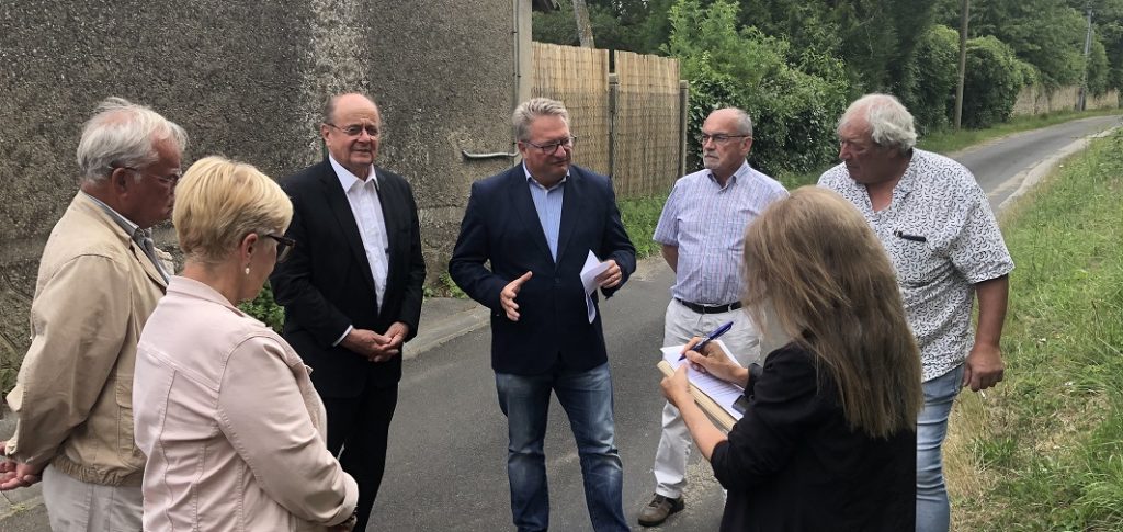 Frédéric Duché, VP d'Eure Normandie Numérique à St Pierre de Bailleul