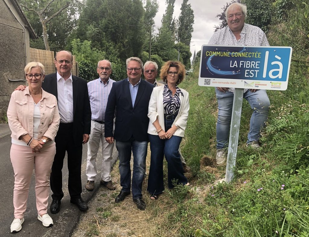 Saint Pierre de Bailleul à l'inauguration d'Eure Normandie Numérique