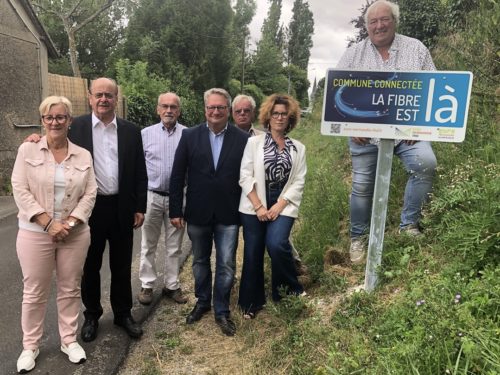 Saint'Inauguration d'Eure Normandie Numérique à St Pierre de Bailleul fibrée à 98%