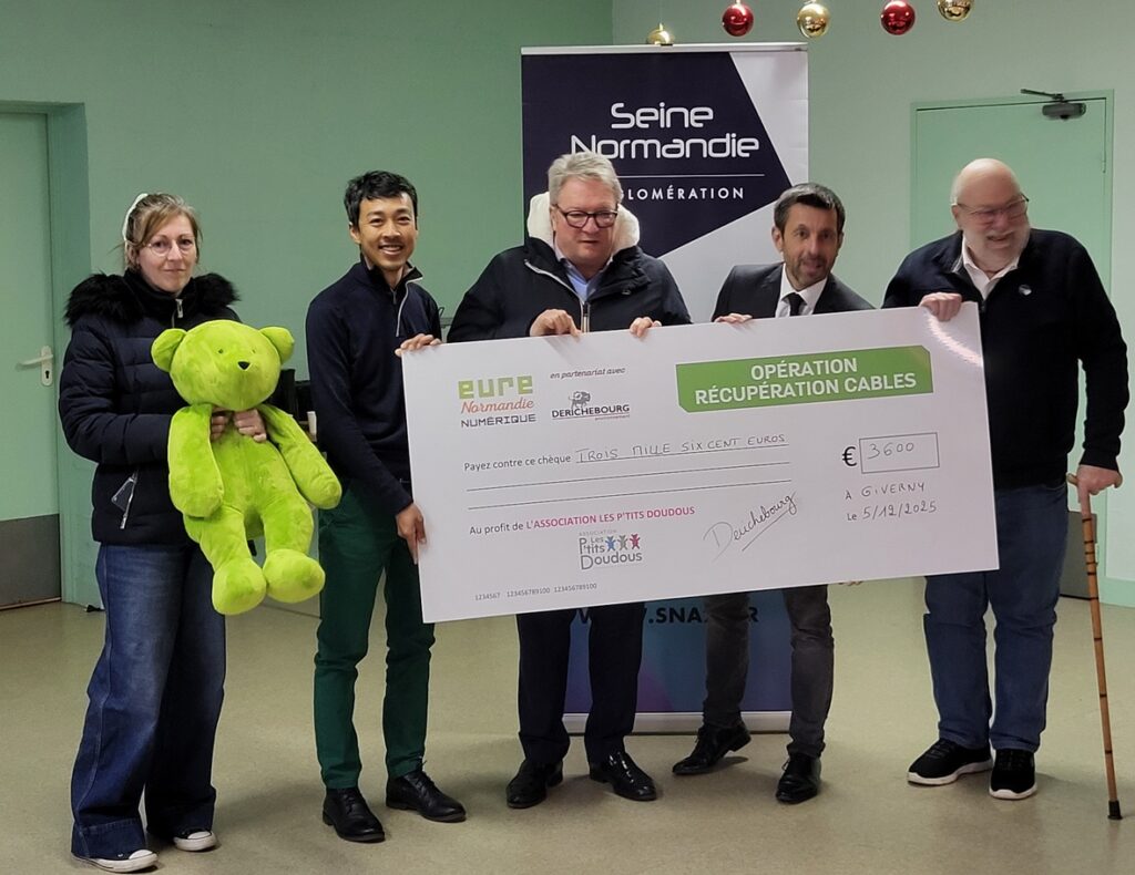 3600€ pour Les p'tits doudous de l'Eure