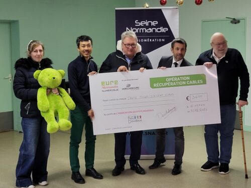 3600€ pour Les p'tits doudous de l'Eure