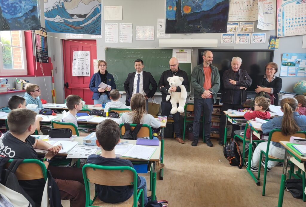 L'école de Fiquefleur-Equainville a terminé troisième du concours